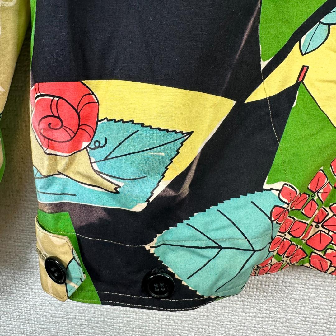 OLLEBOREBLA 総柄ブルゾン カエル柄 個性派