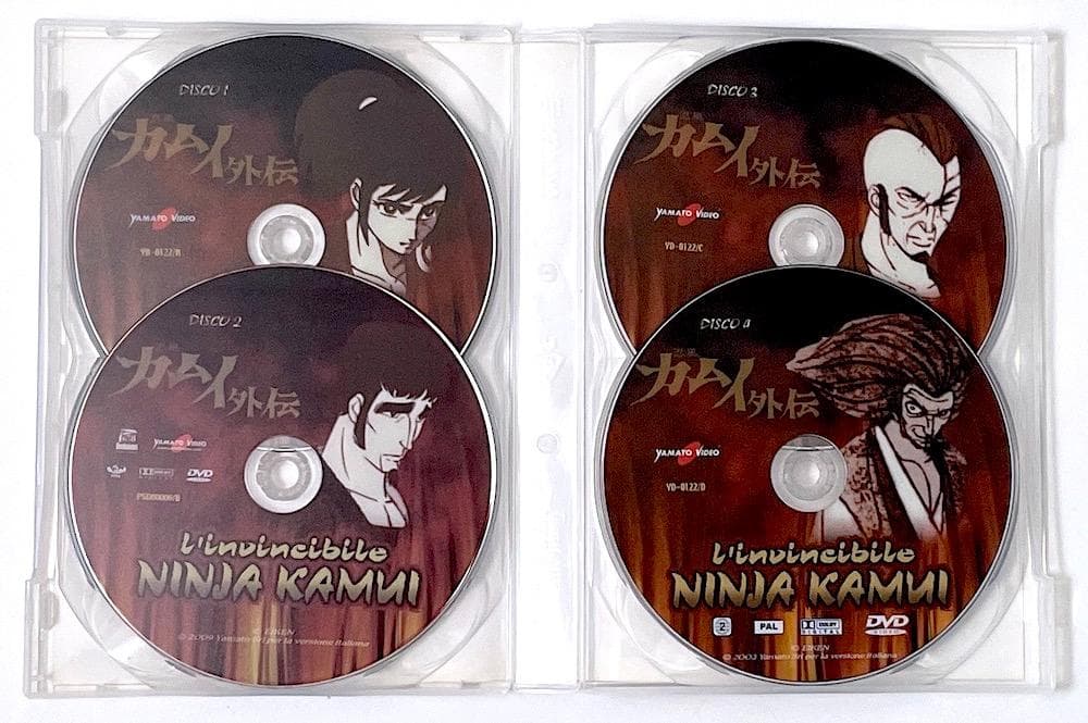 輸入盤 忍風カムイ外伝 コンプリート COMPLETE DVD-BOX〈4枚組〉
