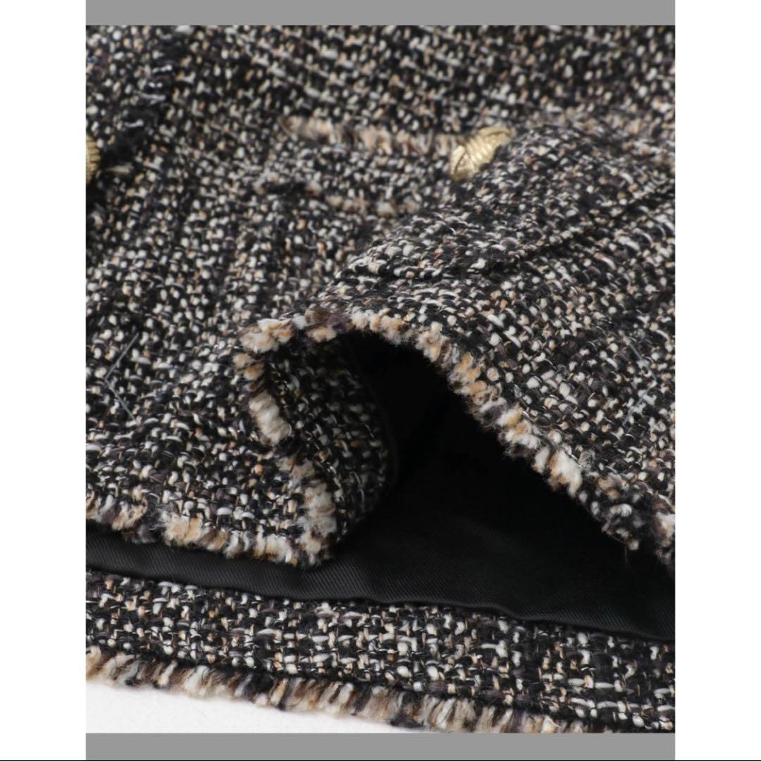 Fby ROSSO アーバンリサーチ ツイードノーカラージャケット 昨年モデル