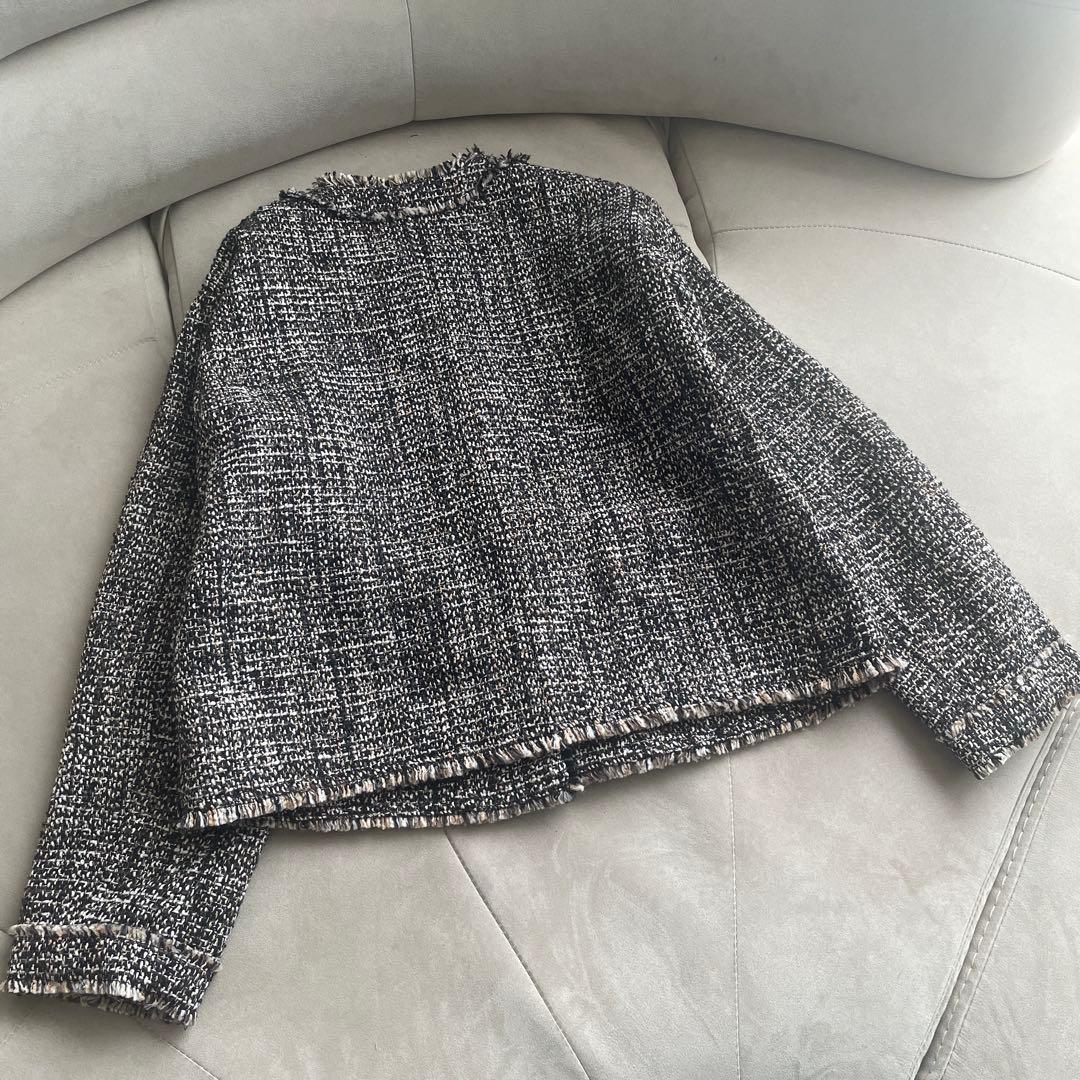 Fby ROSSO アーバンリサーチ ツイードノーカラージャケット 昨年モデル