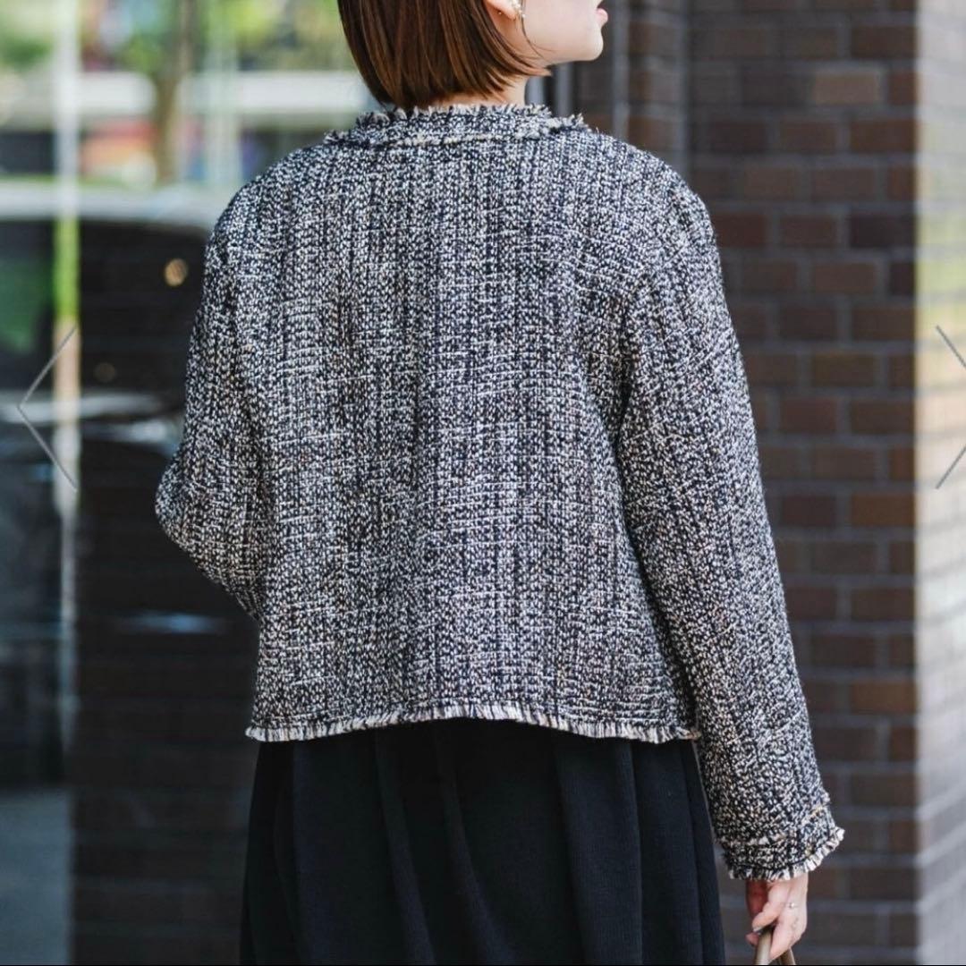 Fby ROSSO アーバンリサーチ ツイードノーカラージャケット 昨年モデル