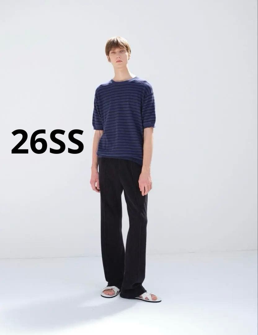 AURALEEオーラリー26SS COTTON NYLON PILE PANTS