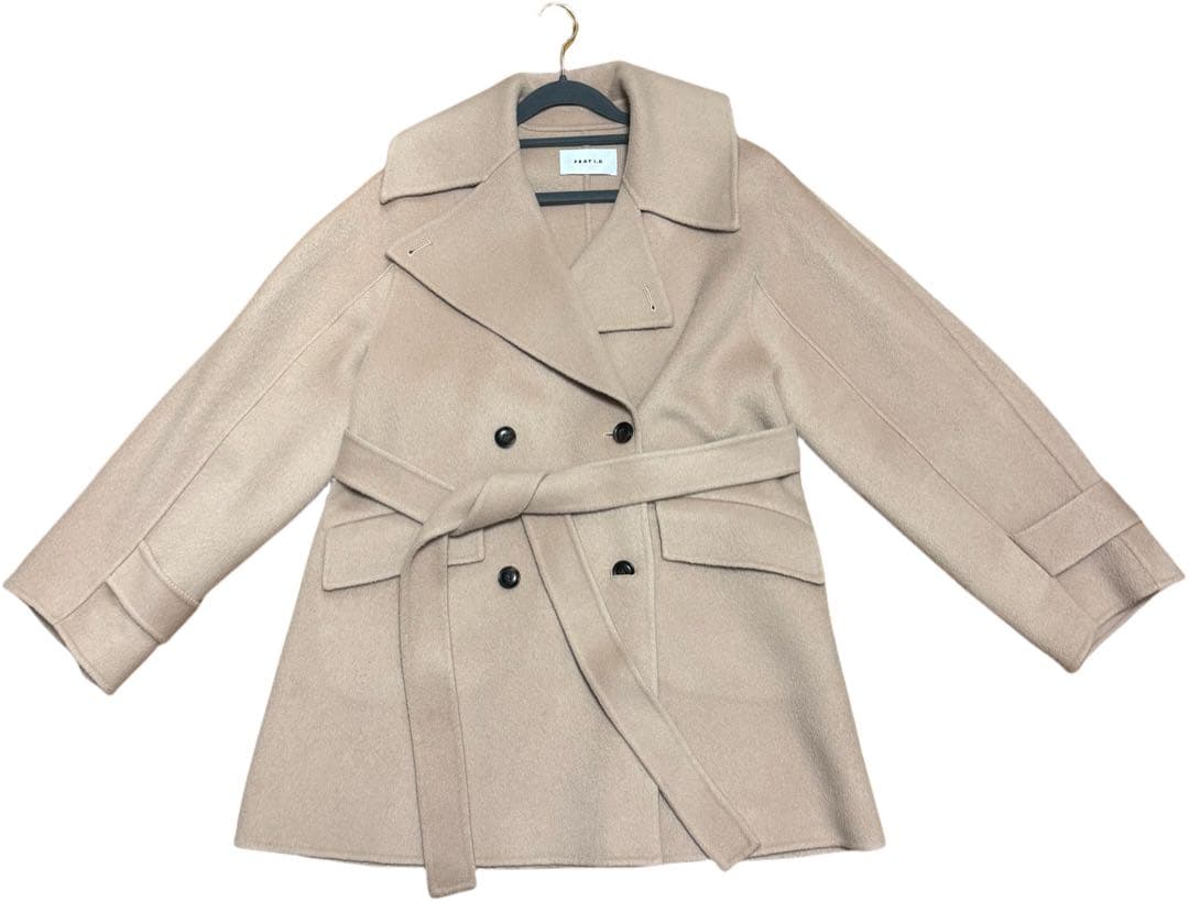 ウールリバーミドルAラインコート