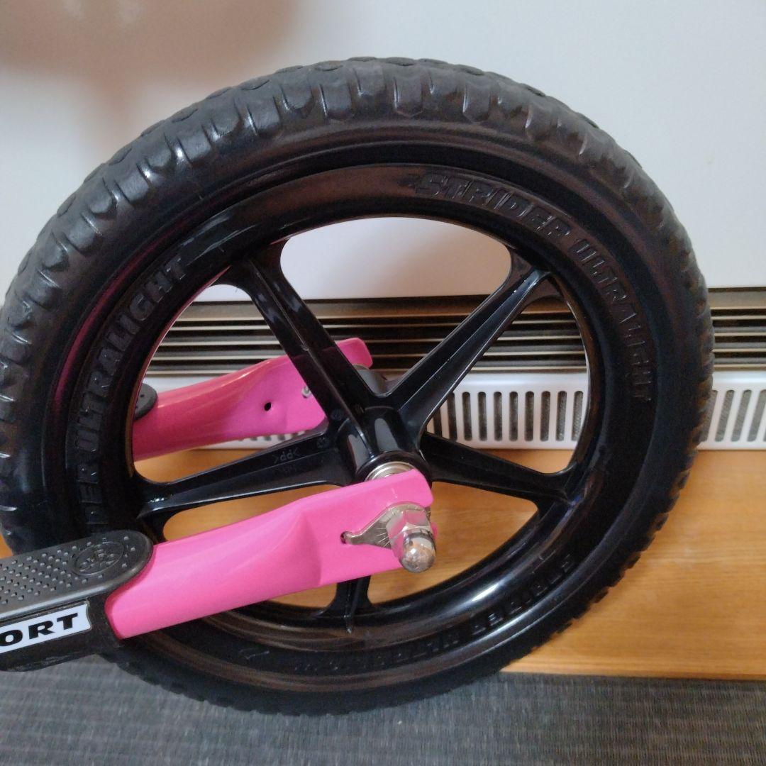 ✨️極美品✨️STRIDER SPORTS バランスバイ ピンク 延長パーツ付