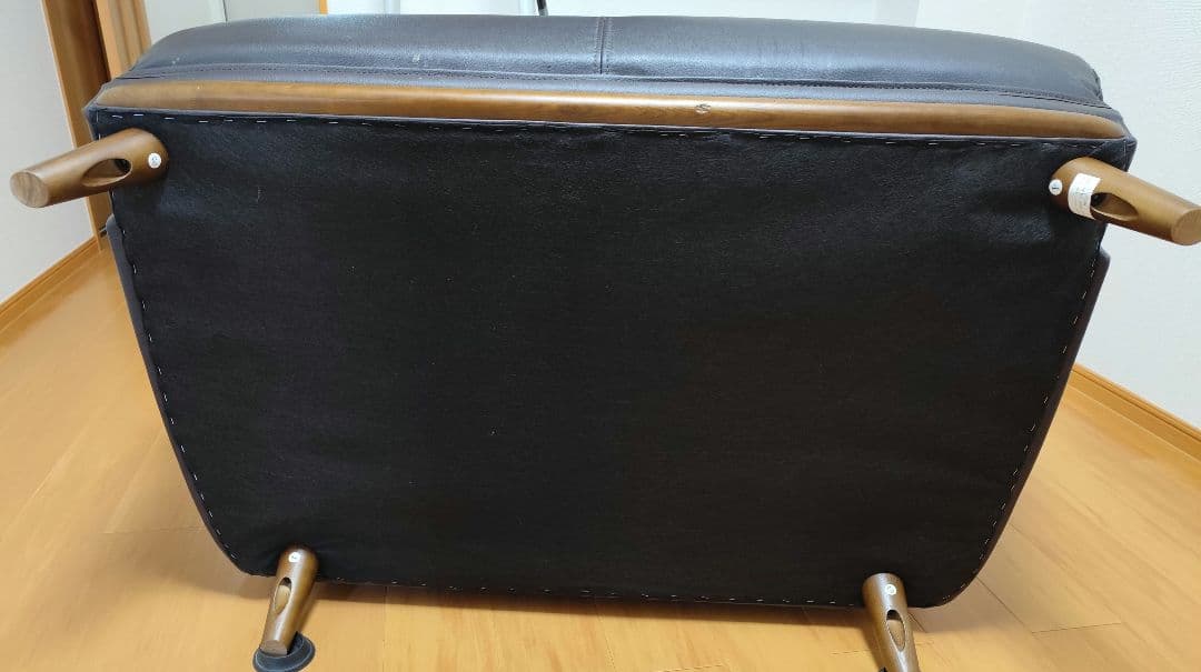 ★専用★ ニトリ 二人掛けソファ コウテイ 合成皮革 ダークブラウン Nシールド