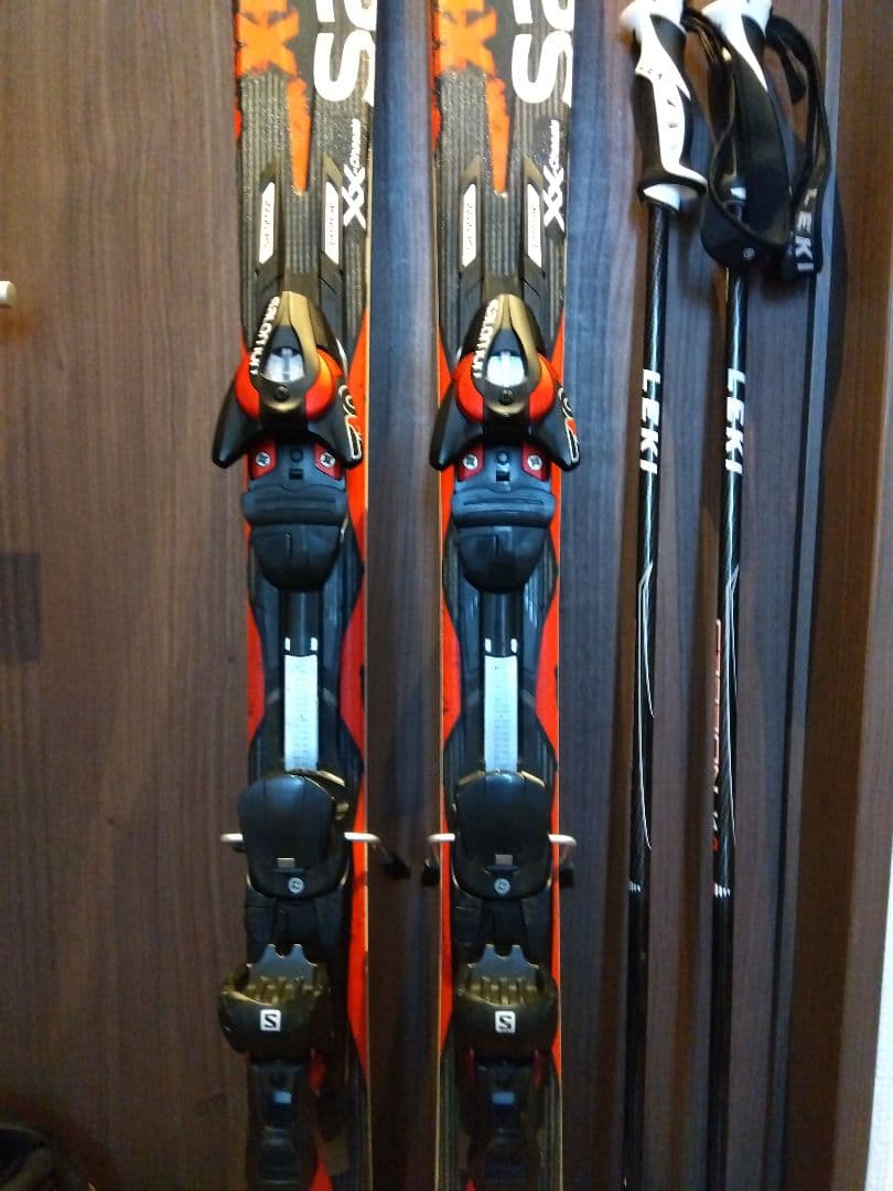 【ハイエンド】SALOMON/メンズ用/豪華スキーフルセット/メンテ・WAX済✔