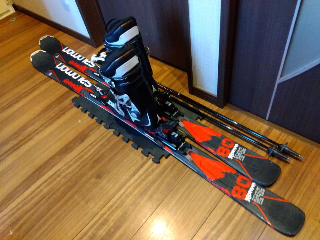 【ハイエンド】SALOMON/メンズ用/豪華スキーフルセット/メンテ・WAX済✔