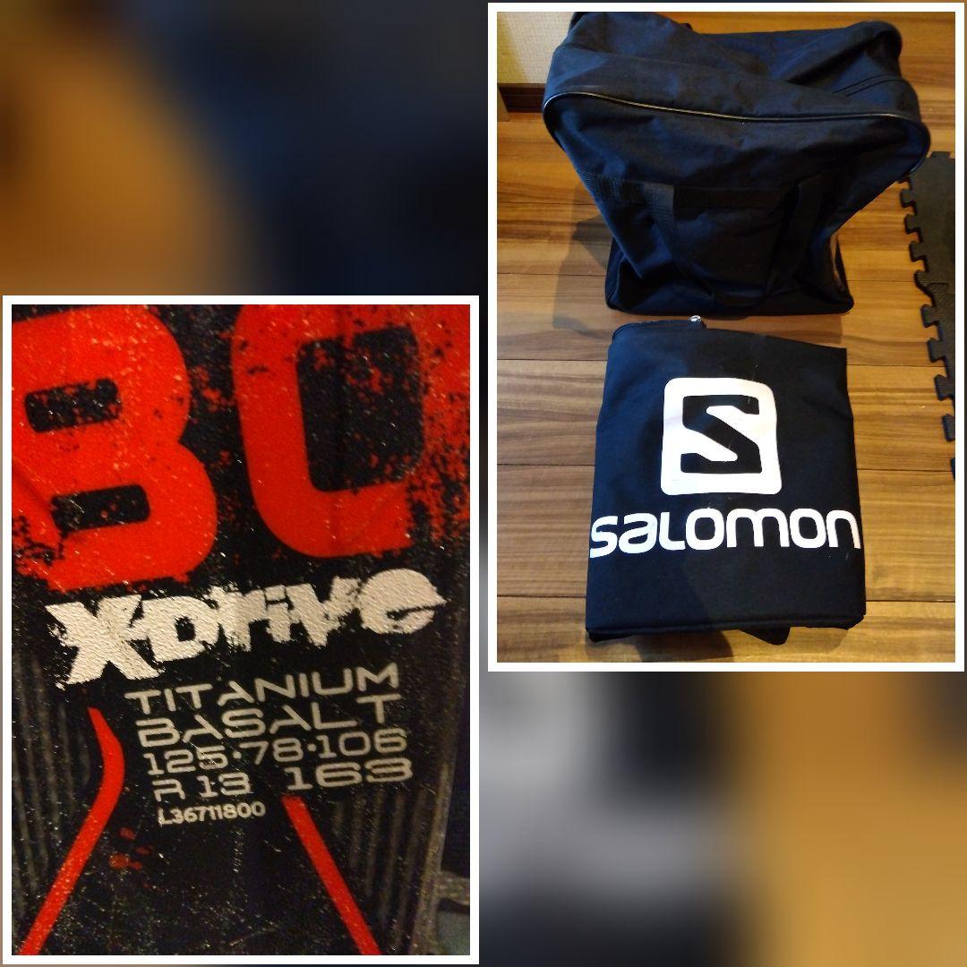 【ハイエンド】SALOMON/メンズ用/豪華スキーフルセット/メンテ・WAX済✔