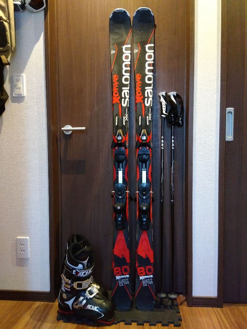 【ハイエンド】SALOMON/メンズ用/豪華スキーフルセット/メンテ・WAX済✔