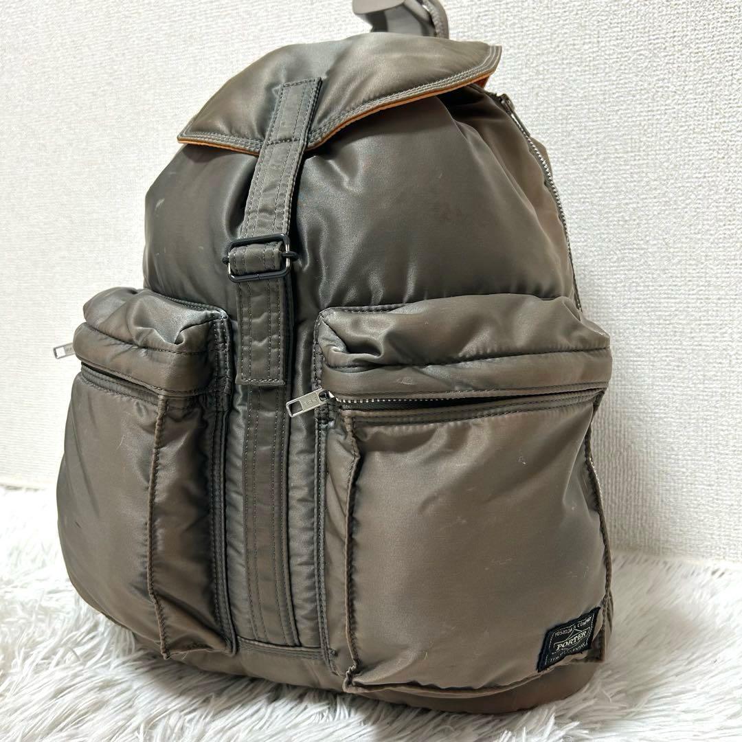 【廃盤✨希少色/シルバーグレー】ポーター　タンカー　リュック　ユニセックス　人気