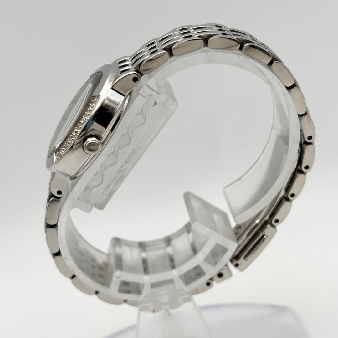 SEIKO セイコー　エクセリーヌ　シェル　10Pダイヤベゼル　時計　レディース