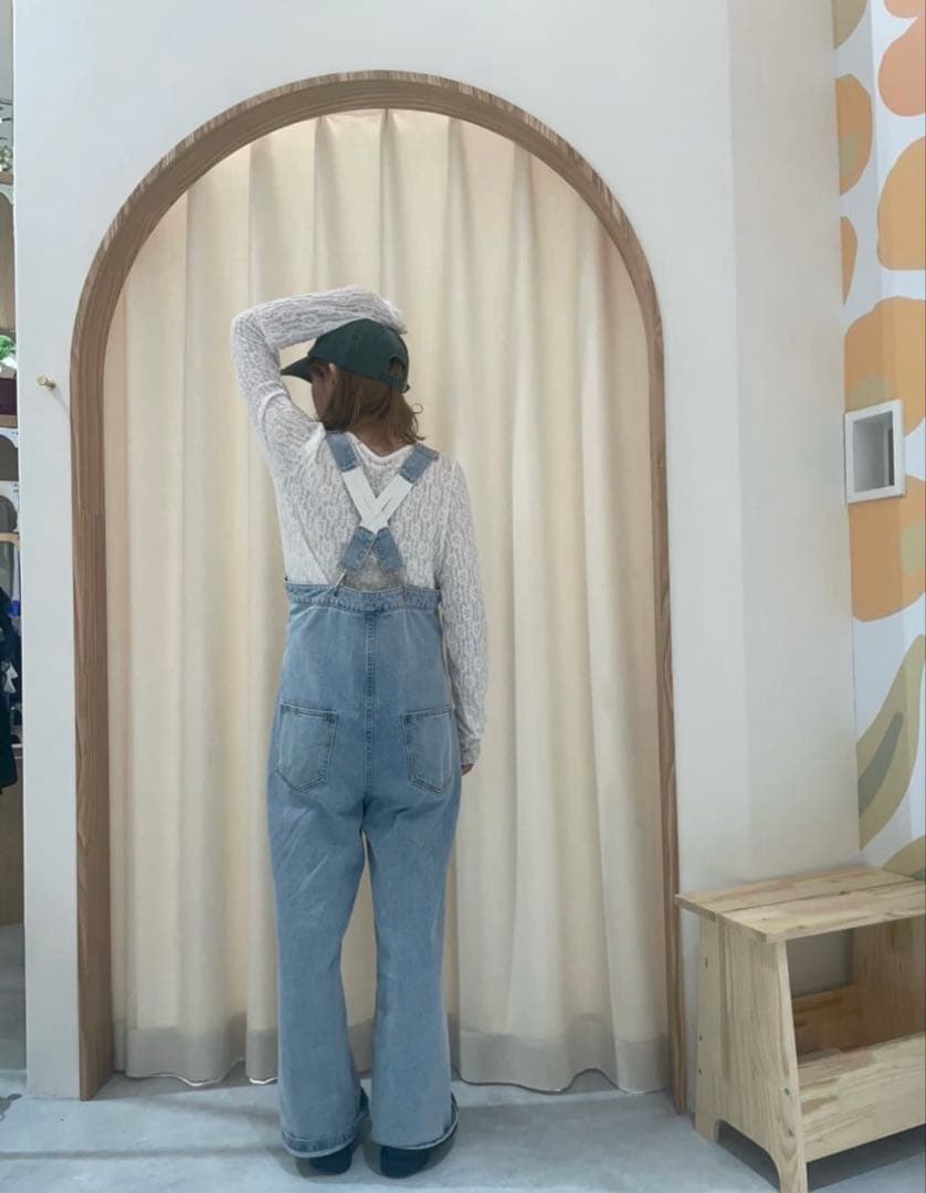 お値下げしました！ チャオパニックティピー　【WILLOW】デニムサロペット