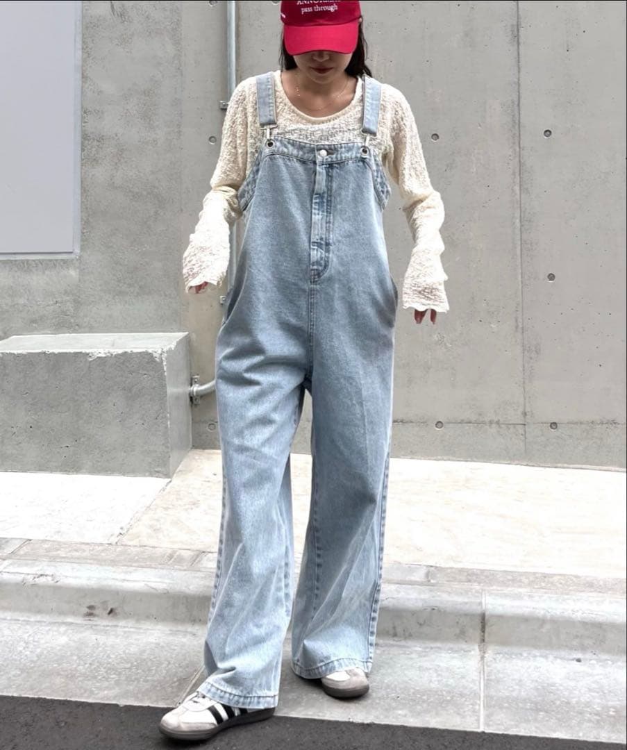 お値下げしました！ チャオパニックティピー　【WILLOW】デニムサロペット