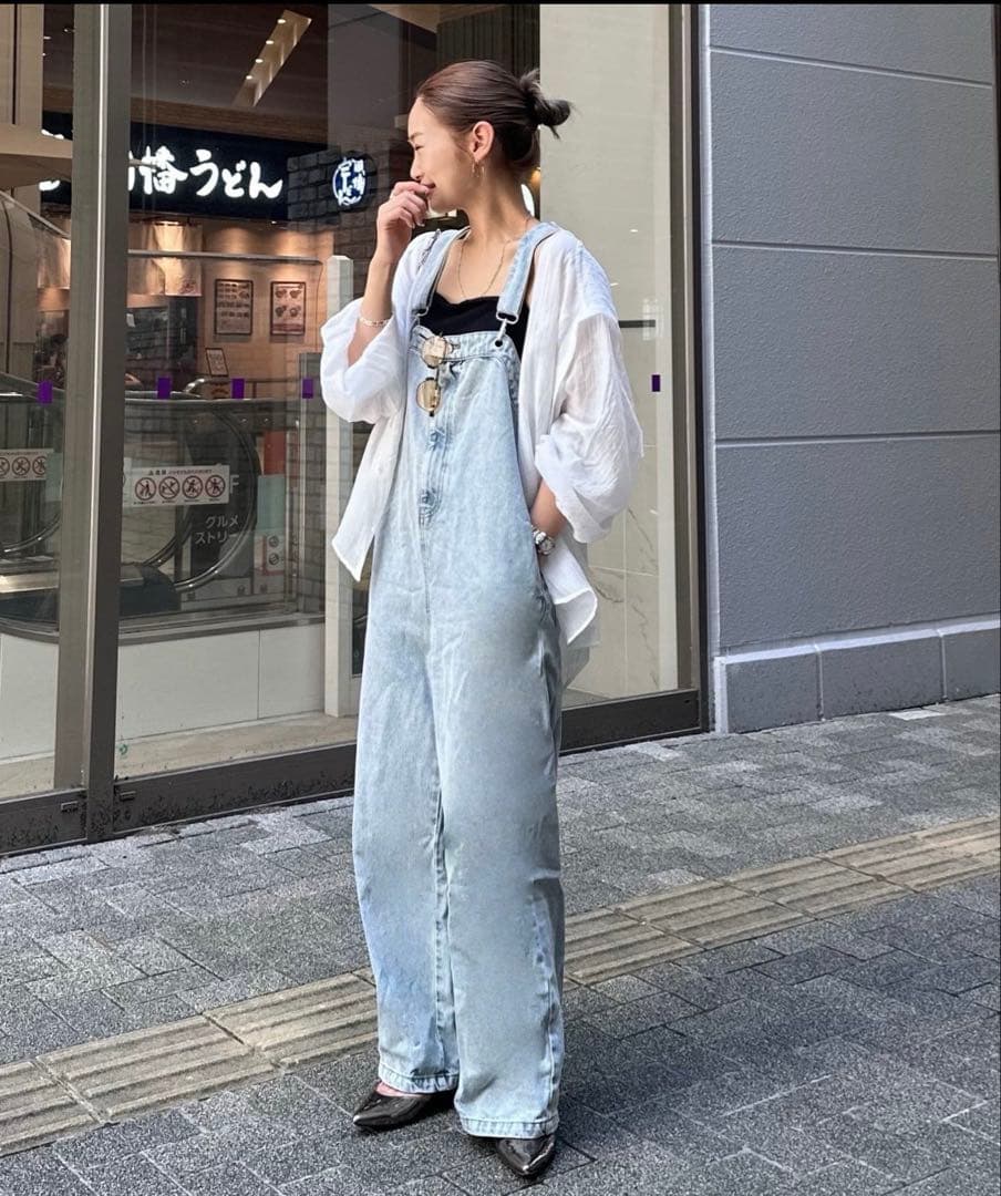 お値下げしました！ チャオパニックティピー　【WILLOW】デニムサロペット