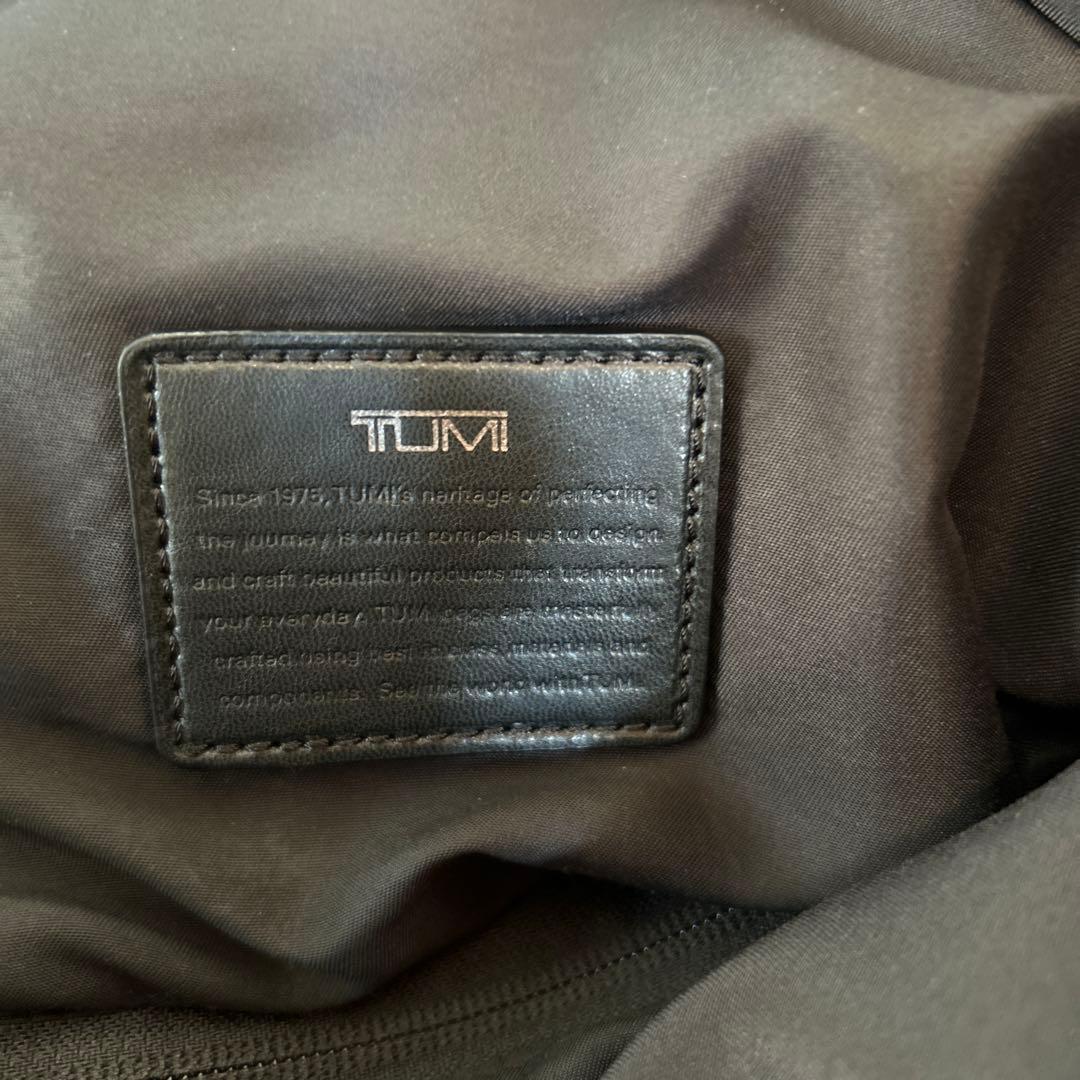 TUMI トゥミ ロールトップ レザー リュック ビジネスリュック 送料込