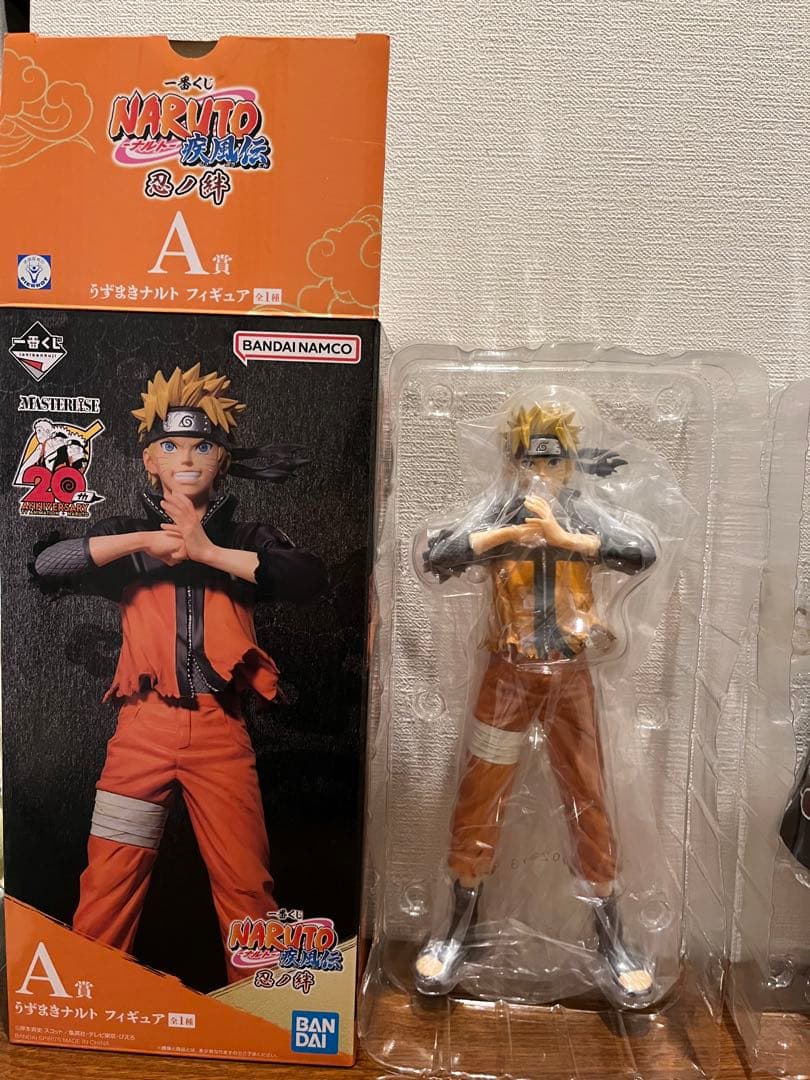 NARUTO ナルト フィギュア 一番くじ 忍ノ絆 ナルト　A賞　開封美品
