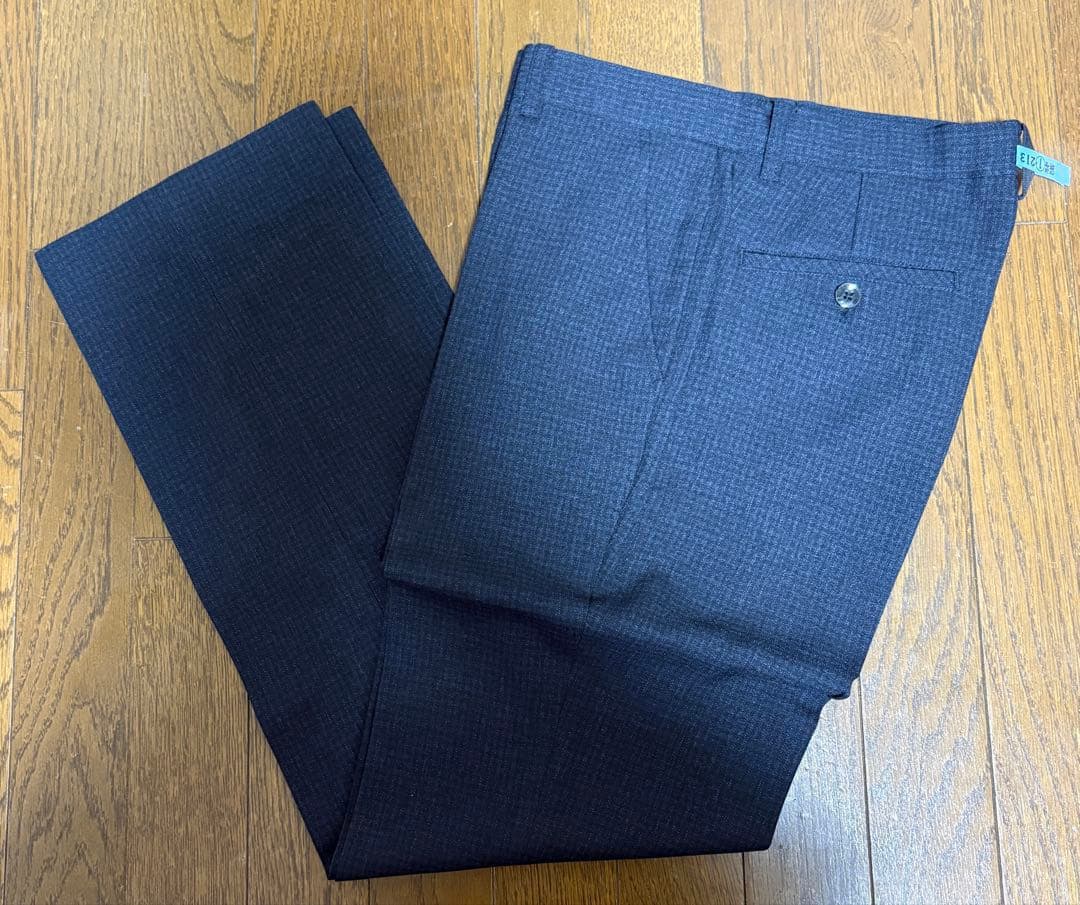 【ヒロミチナカノ】フォーマルスーツ 165cm チェック柄　【卒業式】　男の子