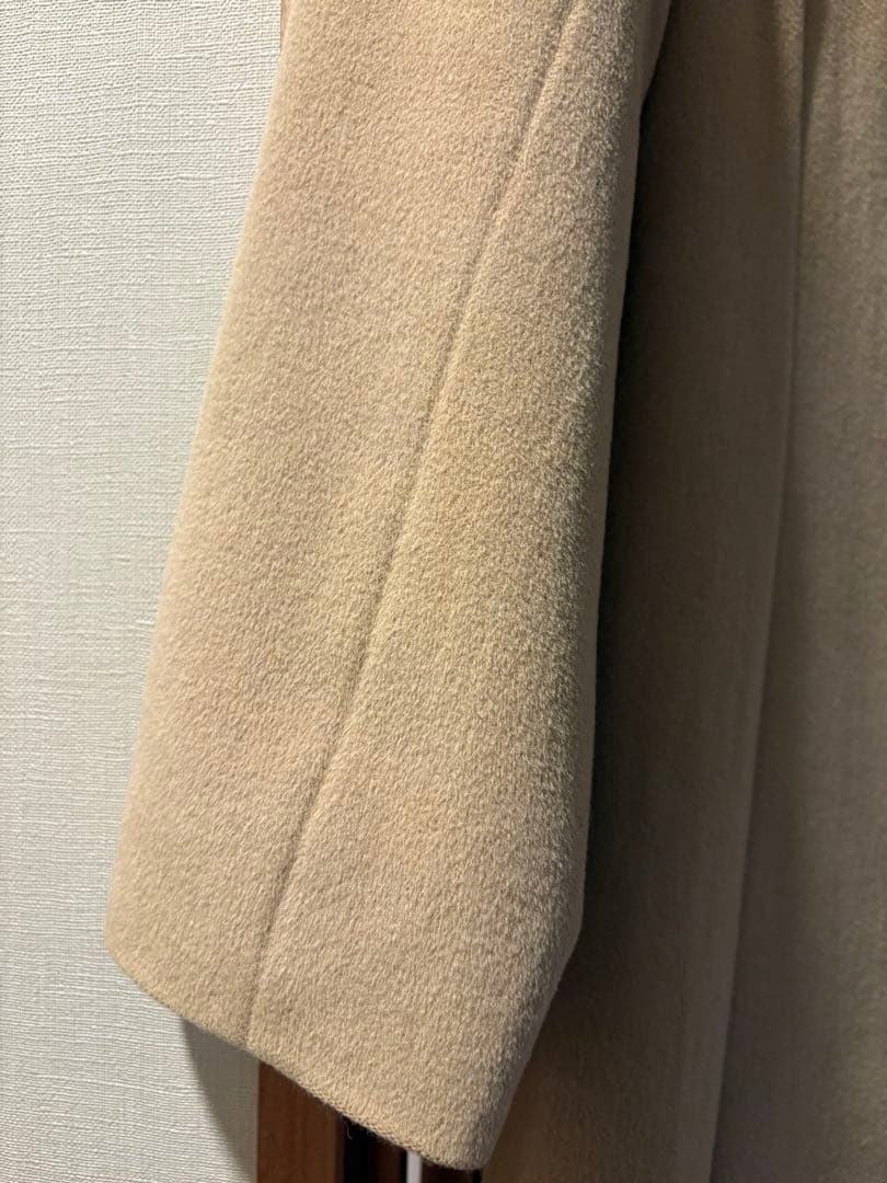 AIMER エメ アンゴラ フォックスファー ロングコート ファー取り外し可