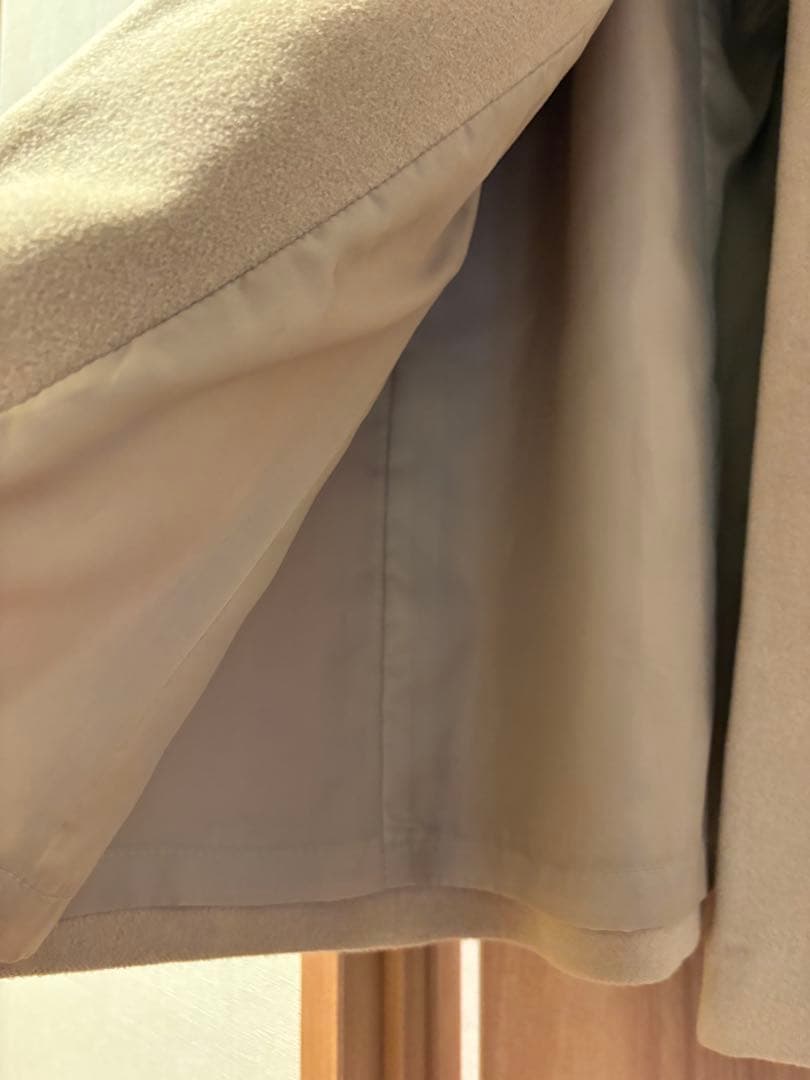 AIMER エメ アンゴラ フォックスファー ロングコート ファー取り外し可