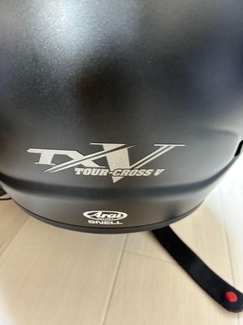 Arai 艶消しブラック　ツアークロスV 、ストラーダ仕様