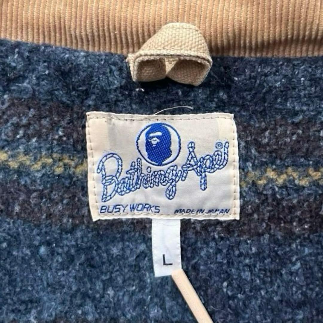 【希少】A BATHING APE チョアコート90s00s初期縄タグ　日本製