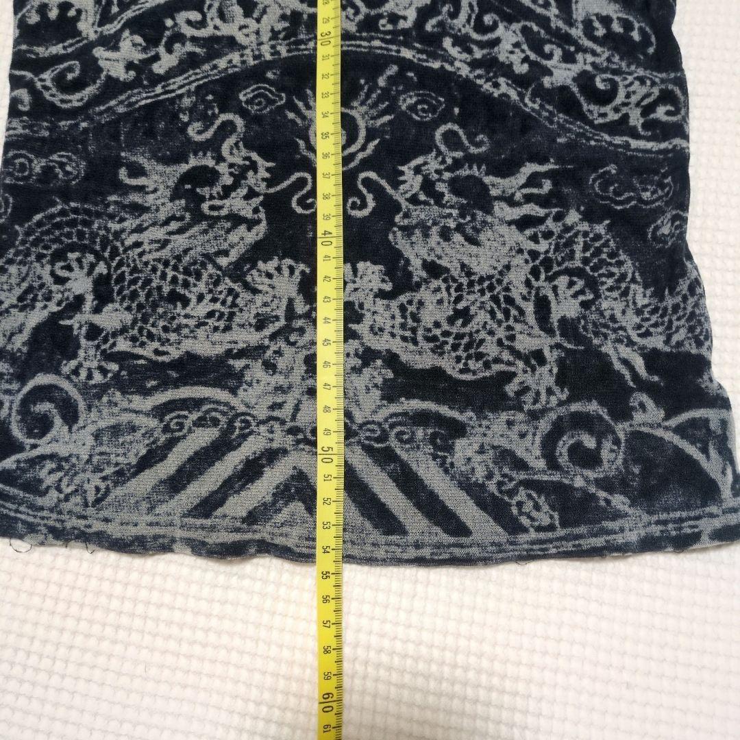 ヴィヴィアン·タム 龍模様 ノースリーブ タンクトップ