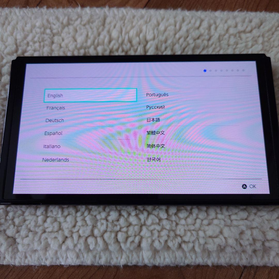 Switch Nintendo Switch 有機EL スカーレットバイオレット