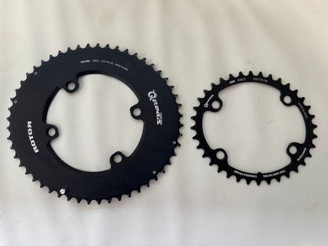 Rotor Q-Rings チェーンリング シマノ11s 52-36