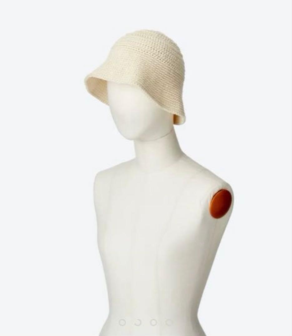 【KIJIMA TAKAYUKI 】 LINEN HAND KNIT HAT