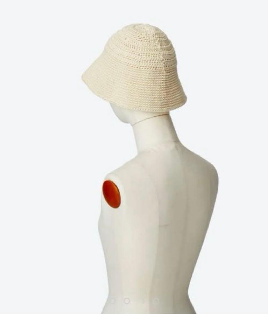 【KIJIMA TAKAYUKI 】 LINEN HAND KNIT HAT