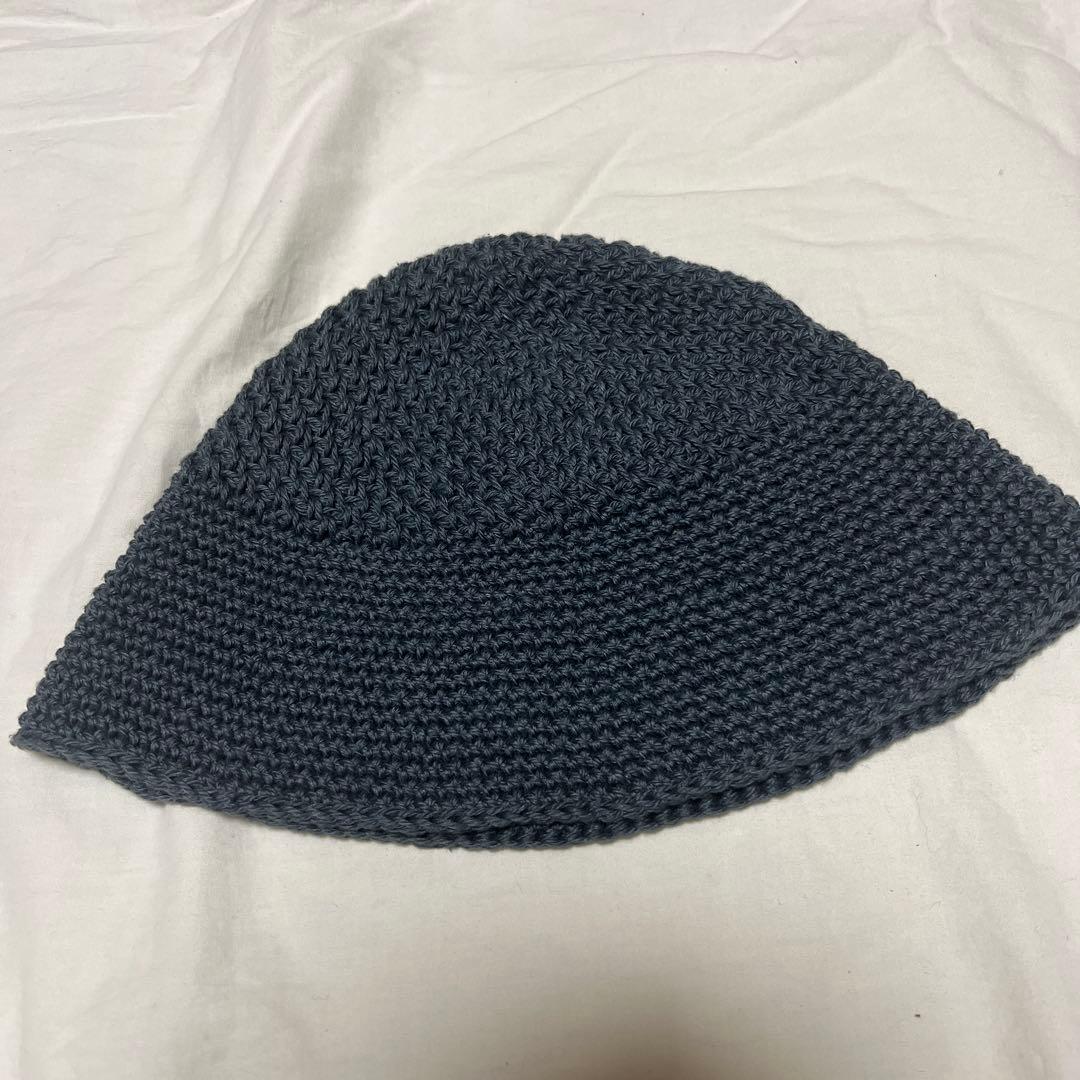 【KIJIMA TAKAYUKI 】 LINEN HAND KNIT HAT