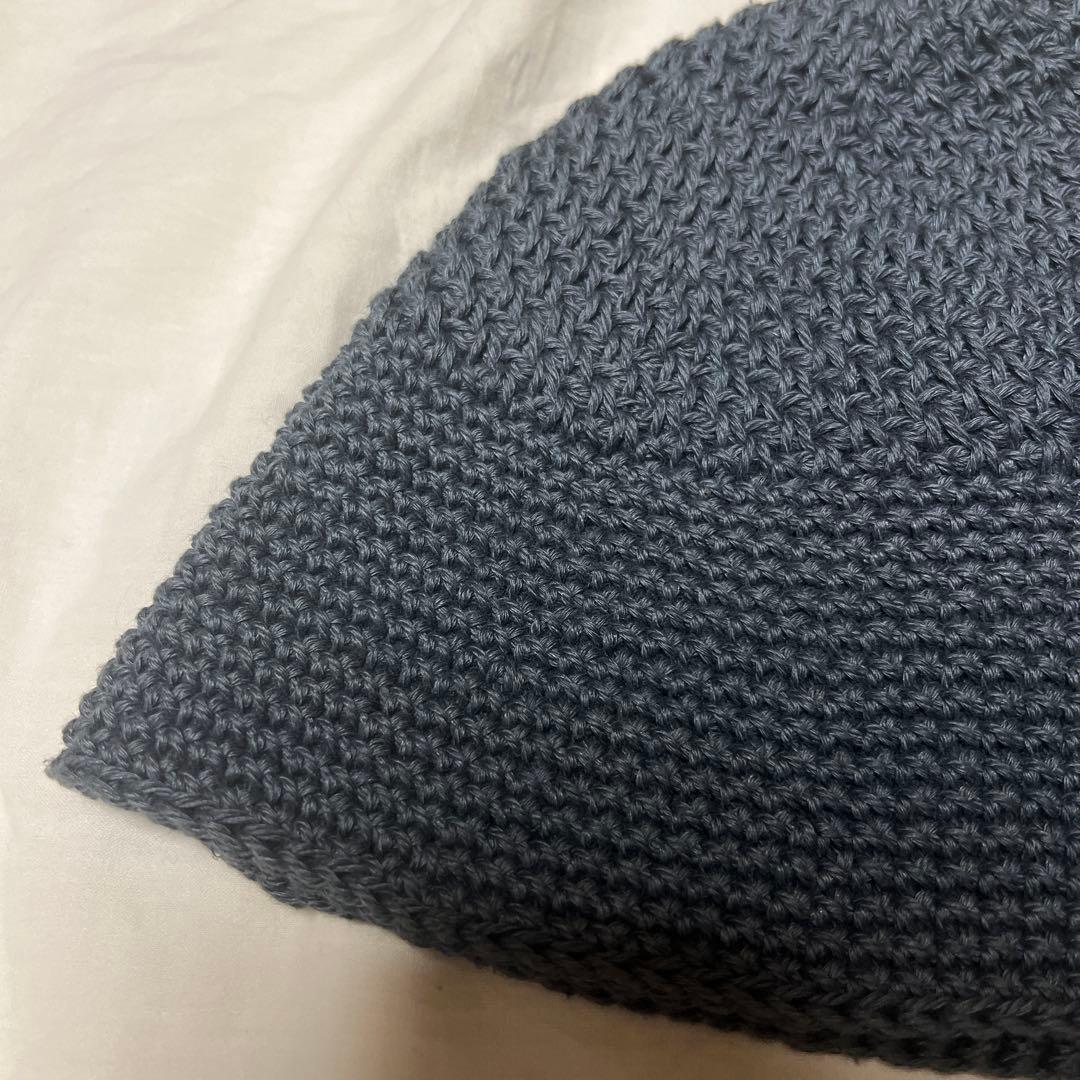 【KIJIMA TAKAYUKI 】 LINEN HAND KNIT HAT