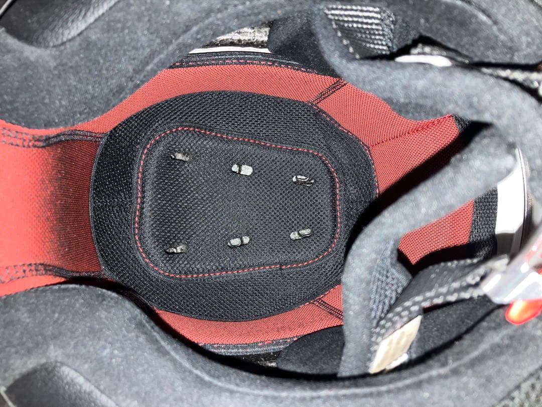 NOLAN N60-6 メタルホワイト pinlock付き