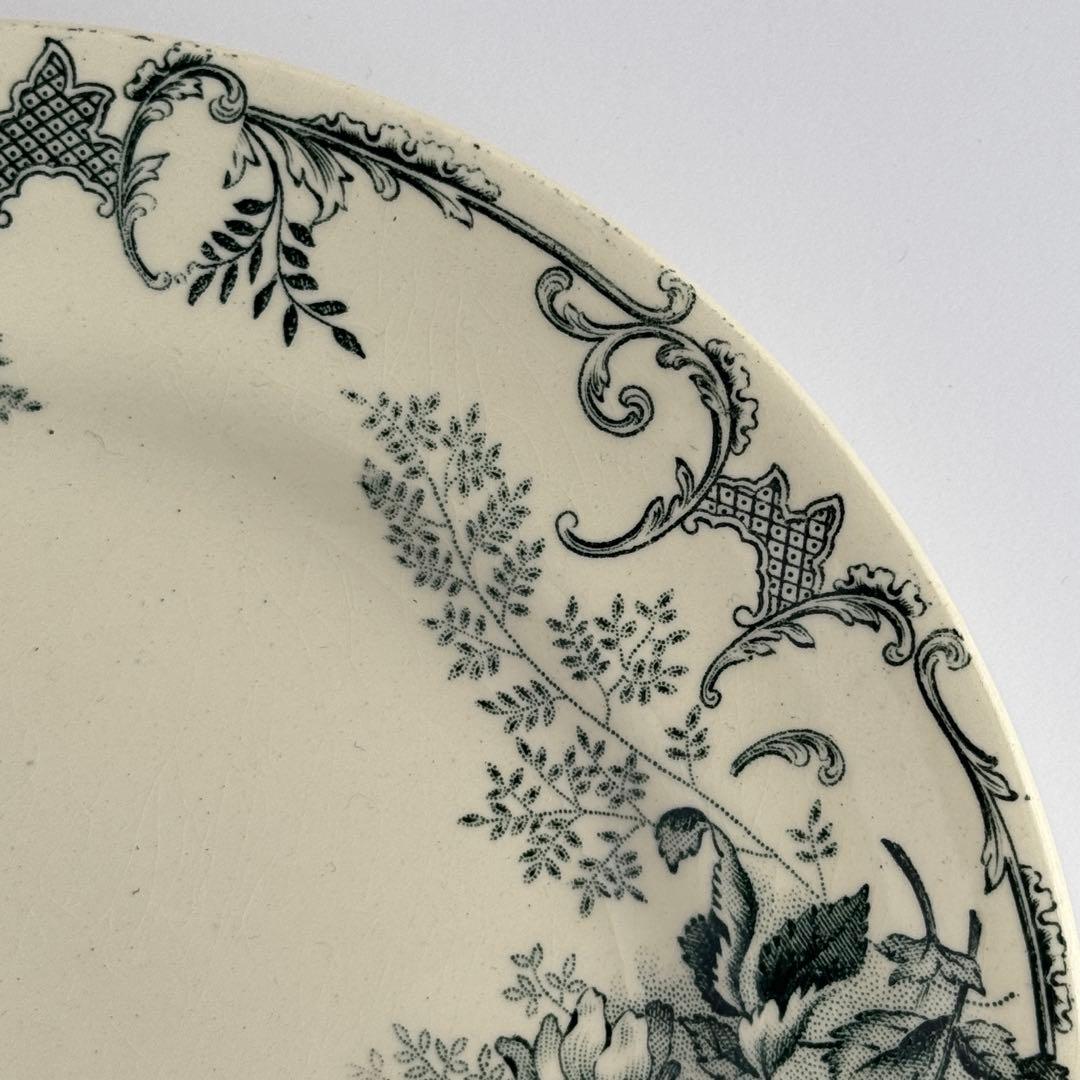 美品　フランスアンティーク　ショワジー　Floreal 　グリーン