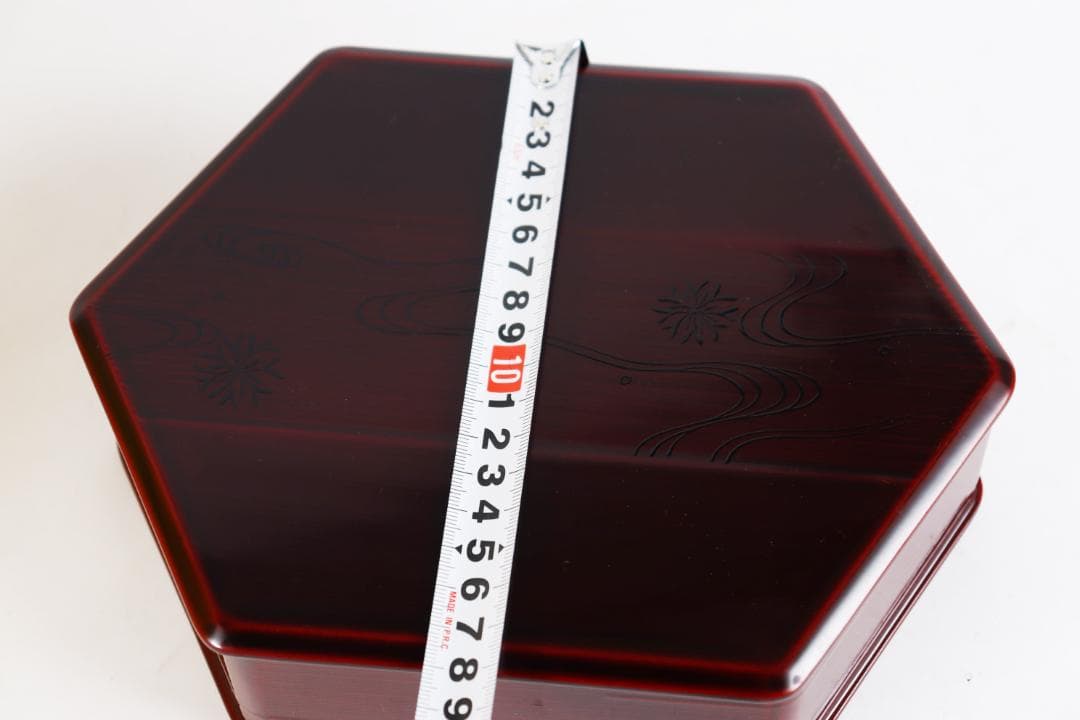 能登輪島塗 慶塚作 亀甲弁当 五客