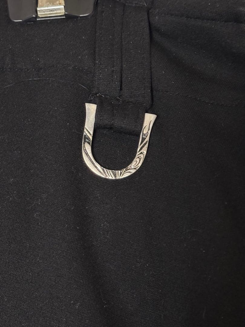 キリュウキリュウ kiryuyrik サルエルパンツ ブラック サイズS