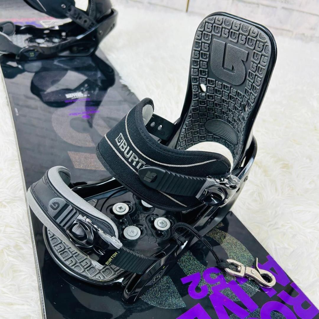 スノーボード Savender ビンディング BURTON 152cm 板
