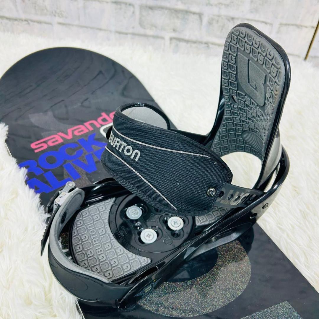 スノーボード Savender ビンディング BURTON 152cm 板