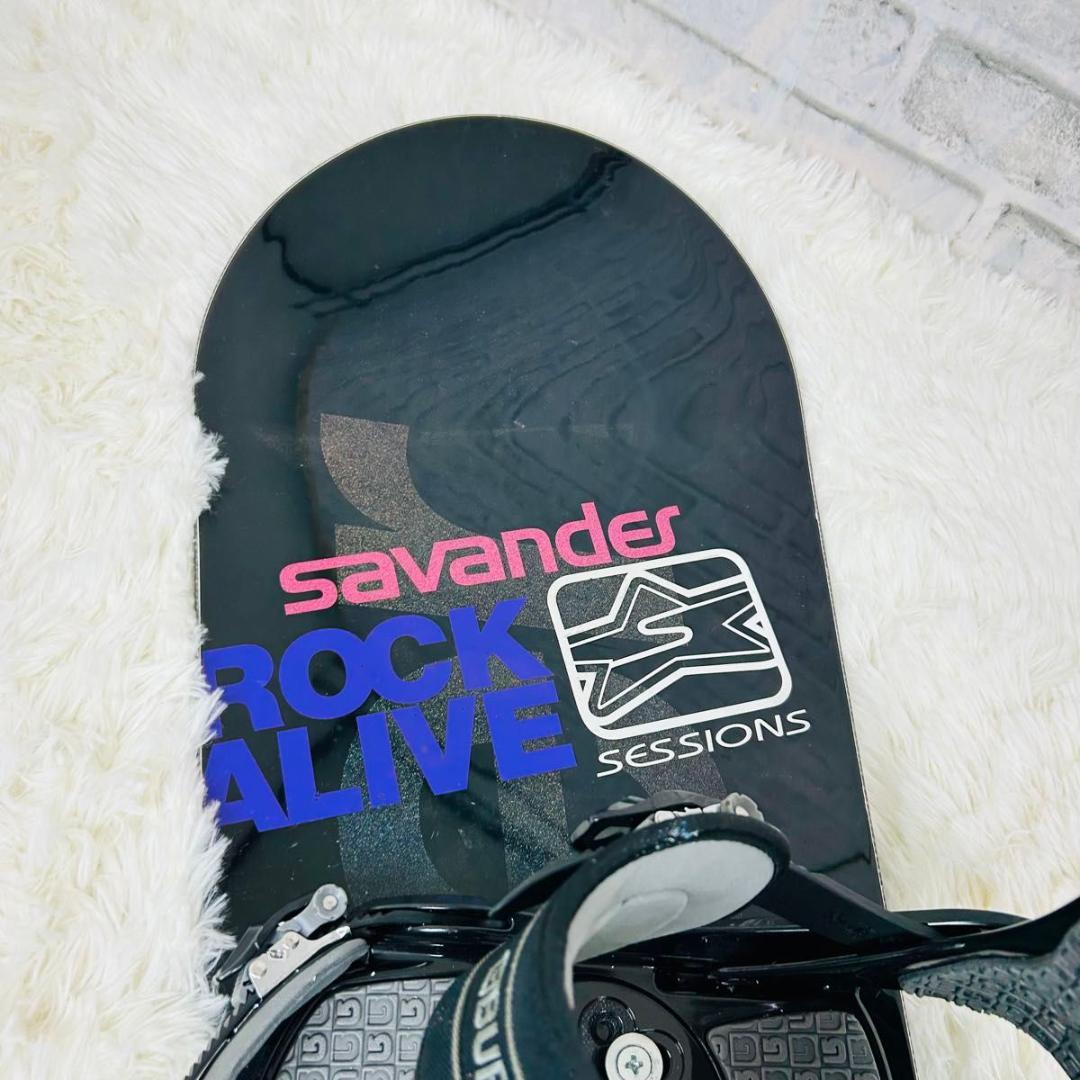 スノーボード Savender ビンディング BURTON 152cm 板