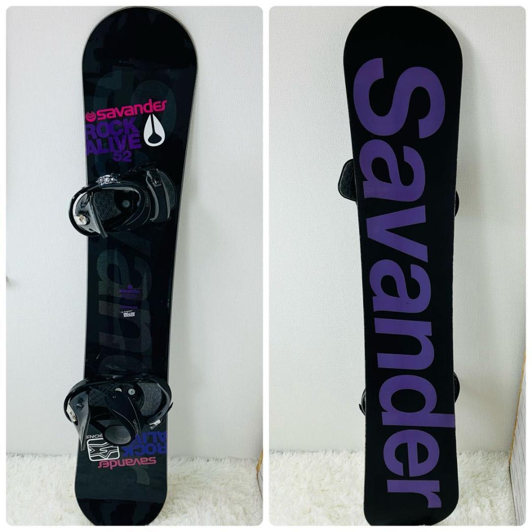 スノーボード Savender ビンディング BURTON 152cm 板