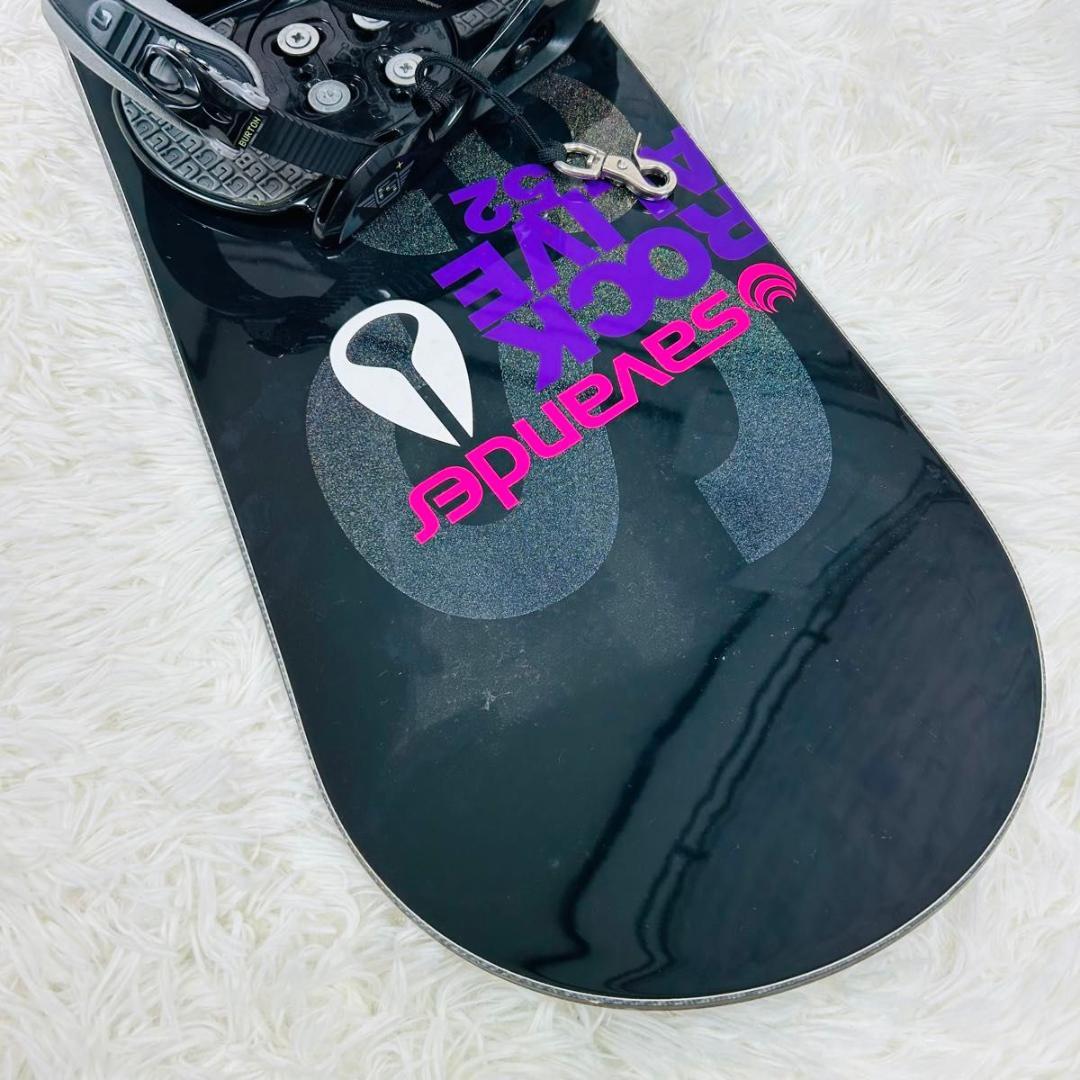 スノーボード Savender ビンディング BURTON 152cm 板