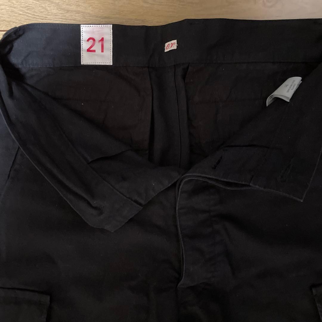 outil m47 カーゴパンツ 黒 サイズ21