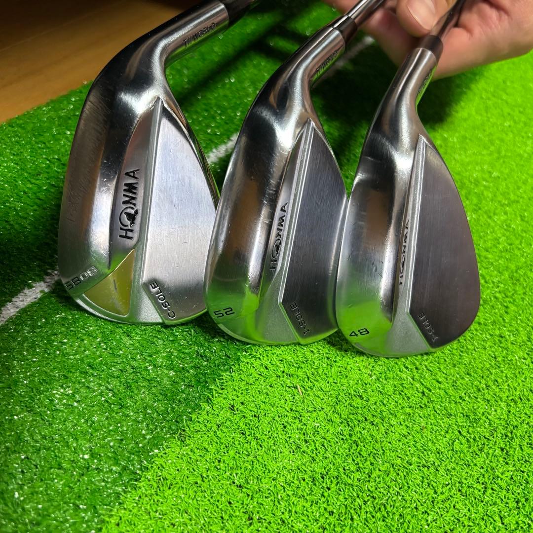 HONMA ウェッジ3本セット 48/52/58 ホンマ ゴルフ DG X100