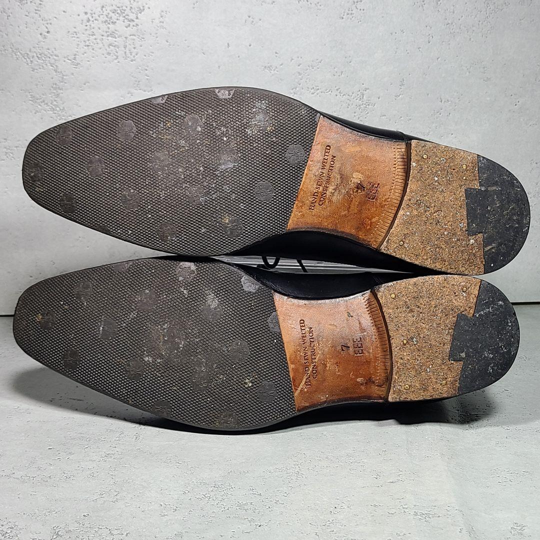 【UNION IMPERIAL】ユニオンインペリアル　ストレートチップ　ブラック