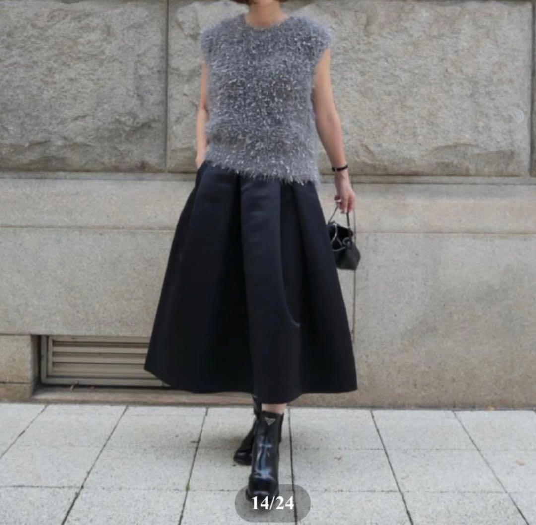 【美品】heve Tinker Knit gray グレー