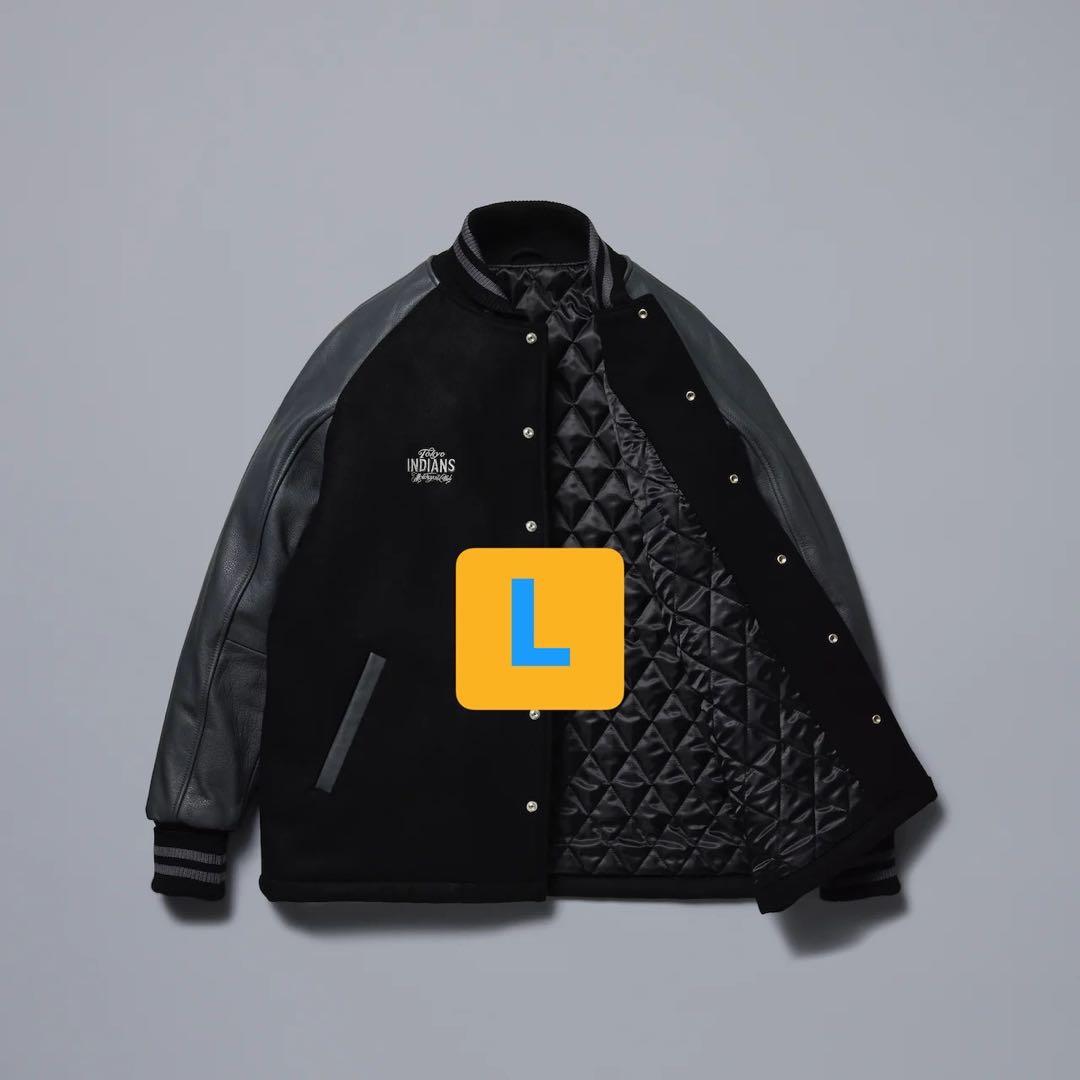 東京インディアンズ OriginalSportVarsityJacket2 黒L
