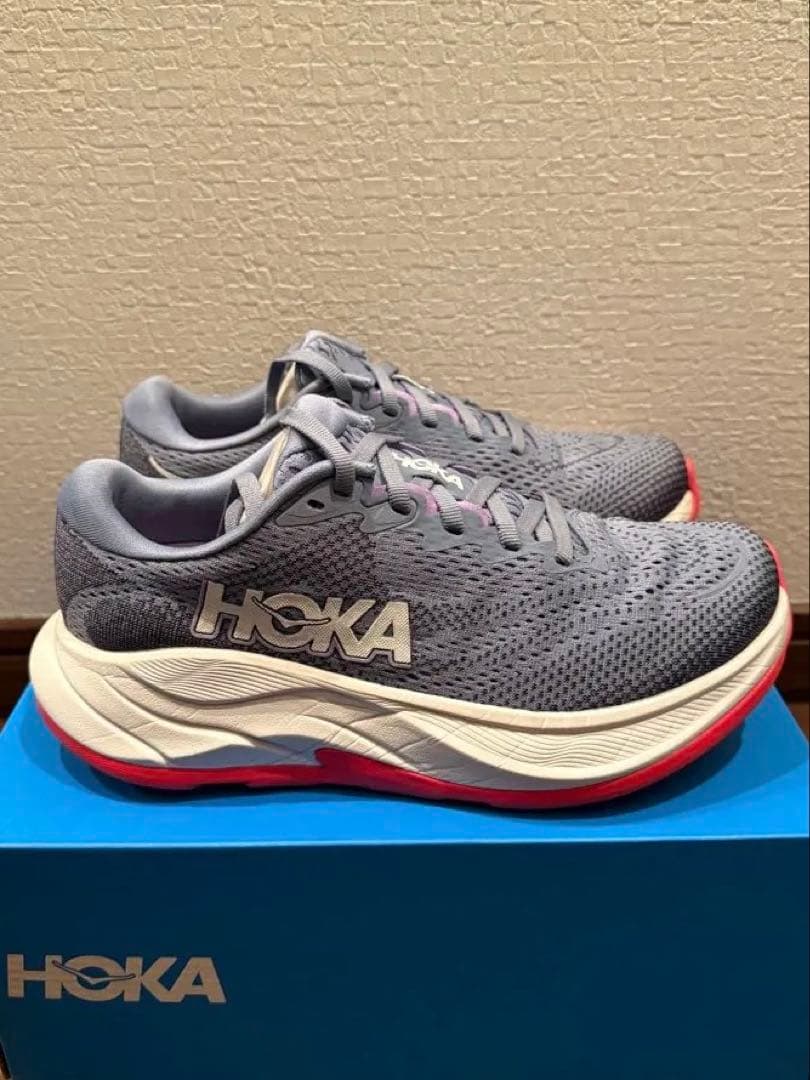 ホカHOKA リンコン4 ワイド ランニングシューズ 23.5cm