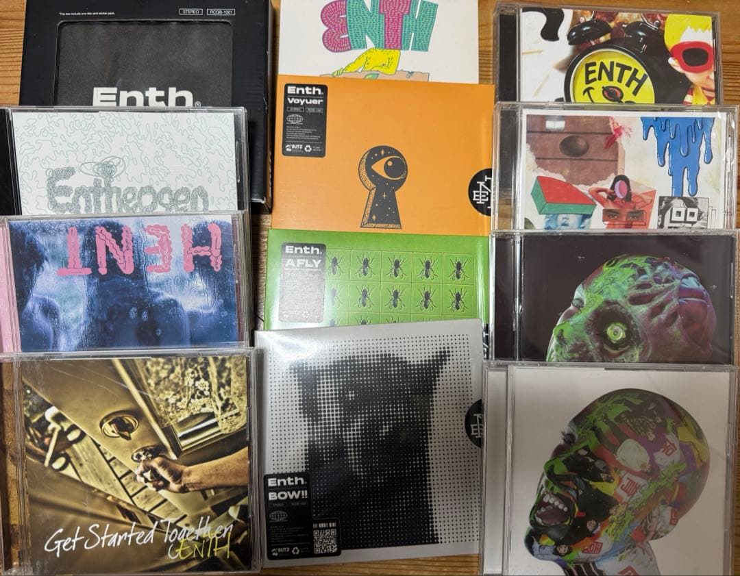 ENTH⭐️12枚セット⭐️CDまとめ売り⭐️エンス⭐️アルバム⭐️シングル⭐️ミニアルバム