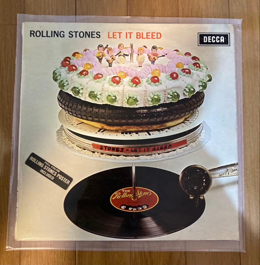 稀少UKオリジナルMono Let It Bleedローリングストーンズレコード