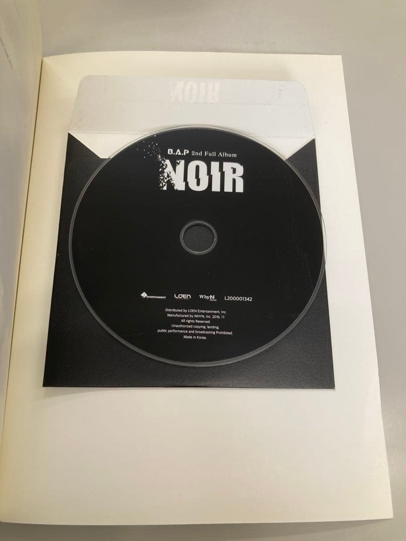 B.A.P / NOIR ジョンオプ ver.
